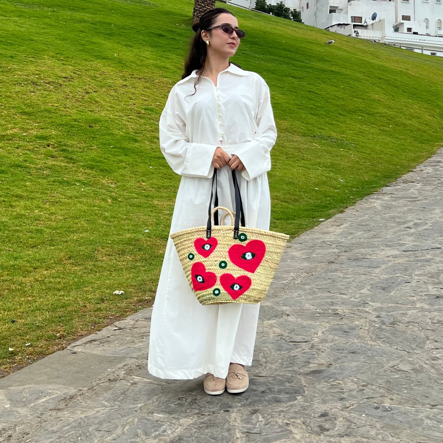 Heart Pattern Handbag