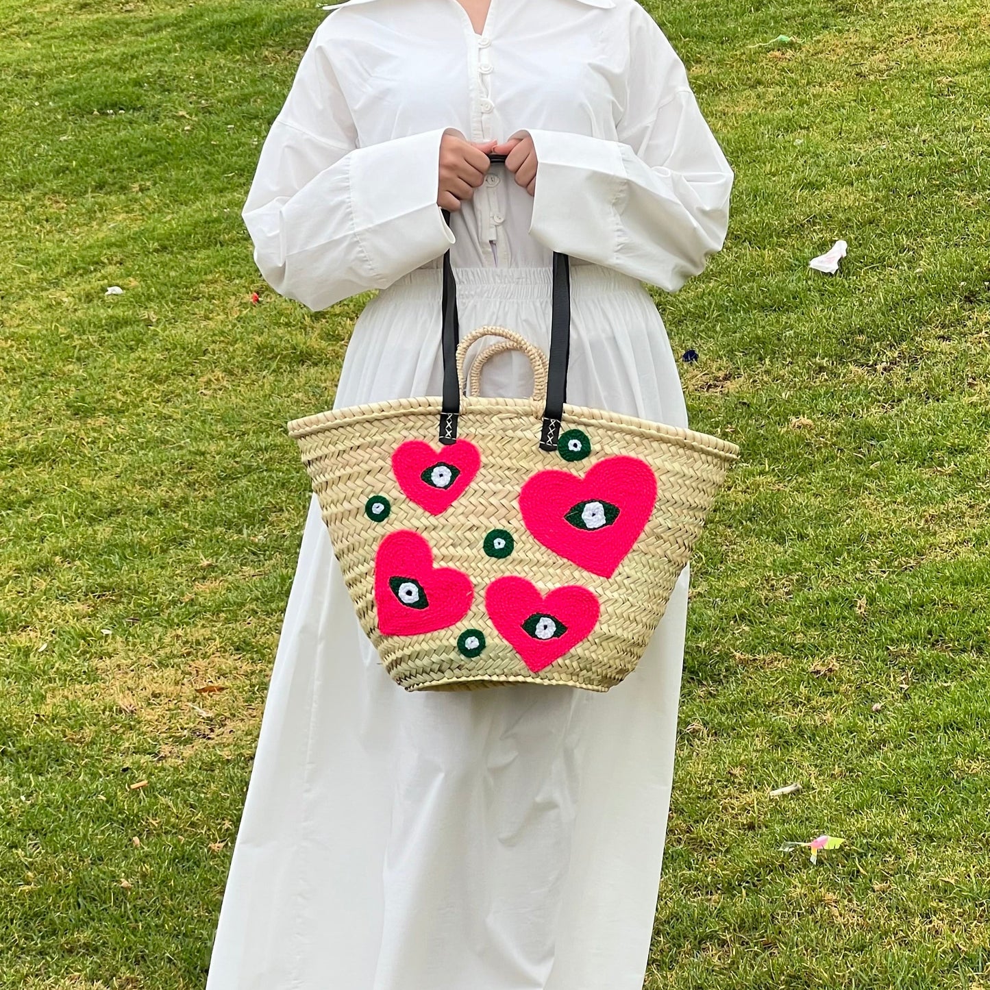 Heart Pattern Handbag