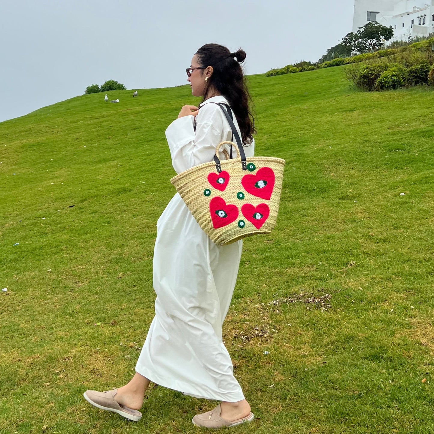 Heart Pattern Handbag