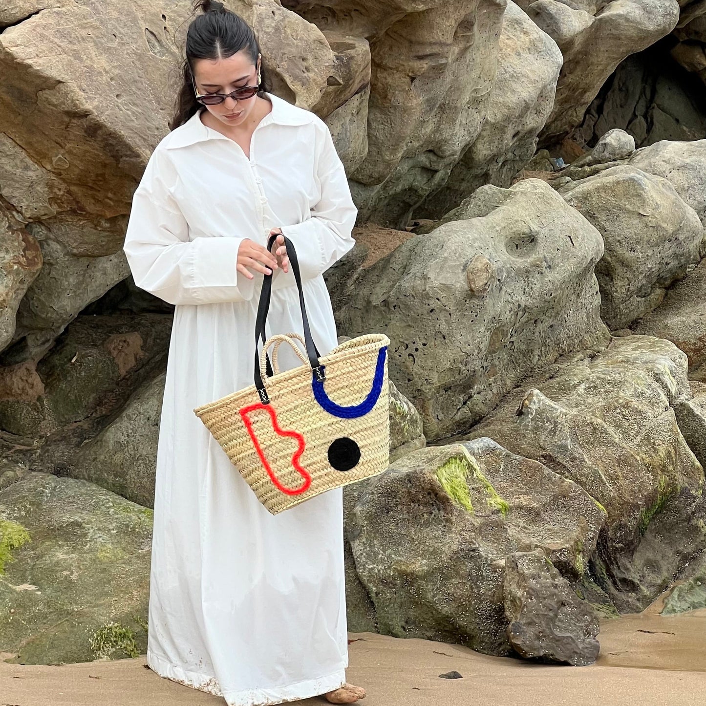 Modern Straw Handbag