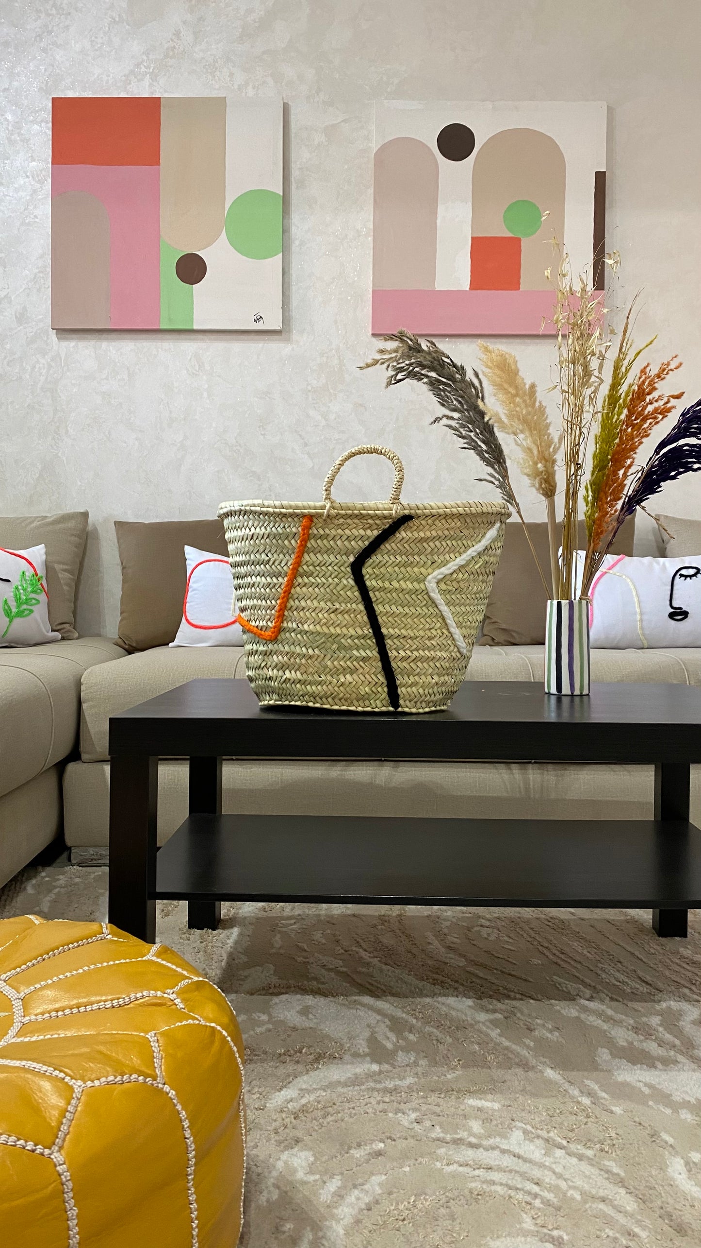 Zigzag Beach bag