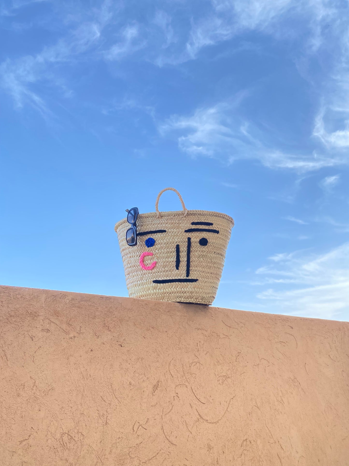 Face Beach Bag
