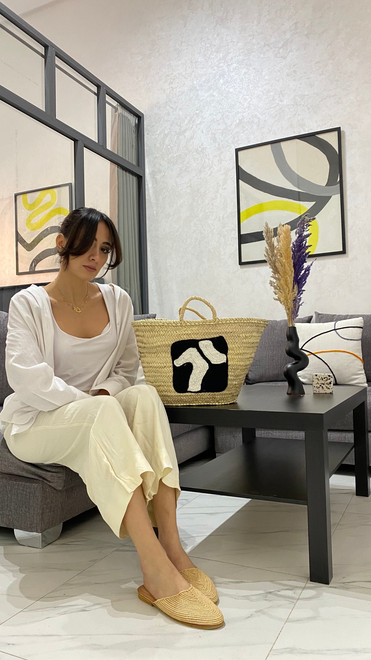 Chic Black & White bag
