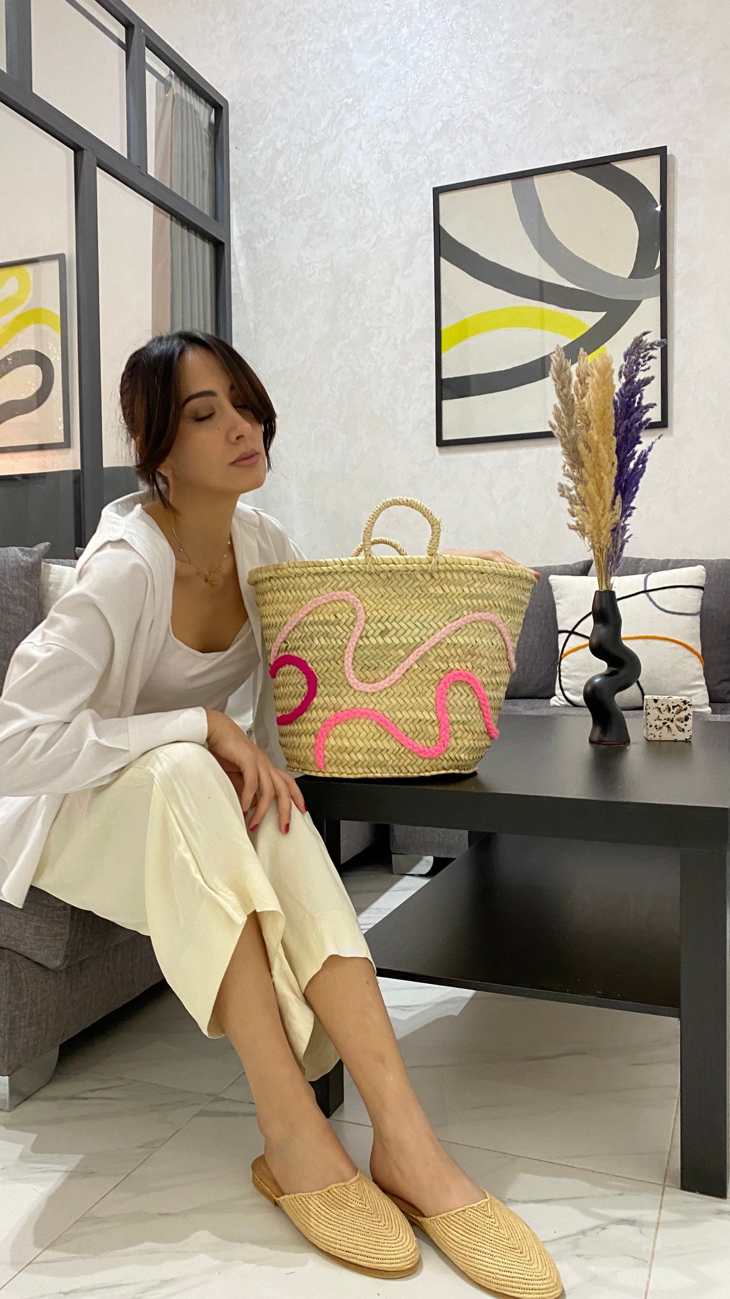 Pink Wave bag