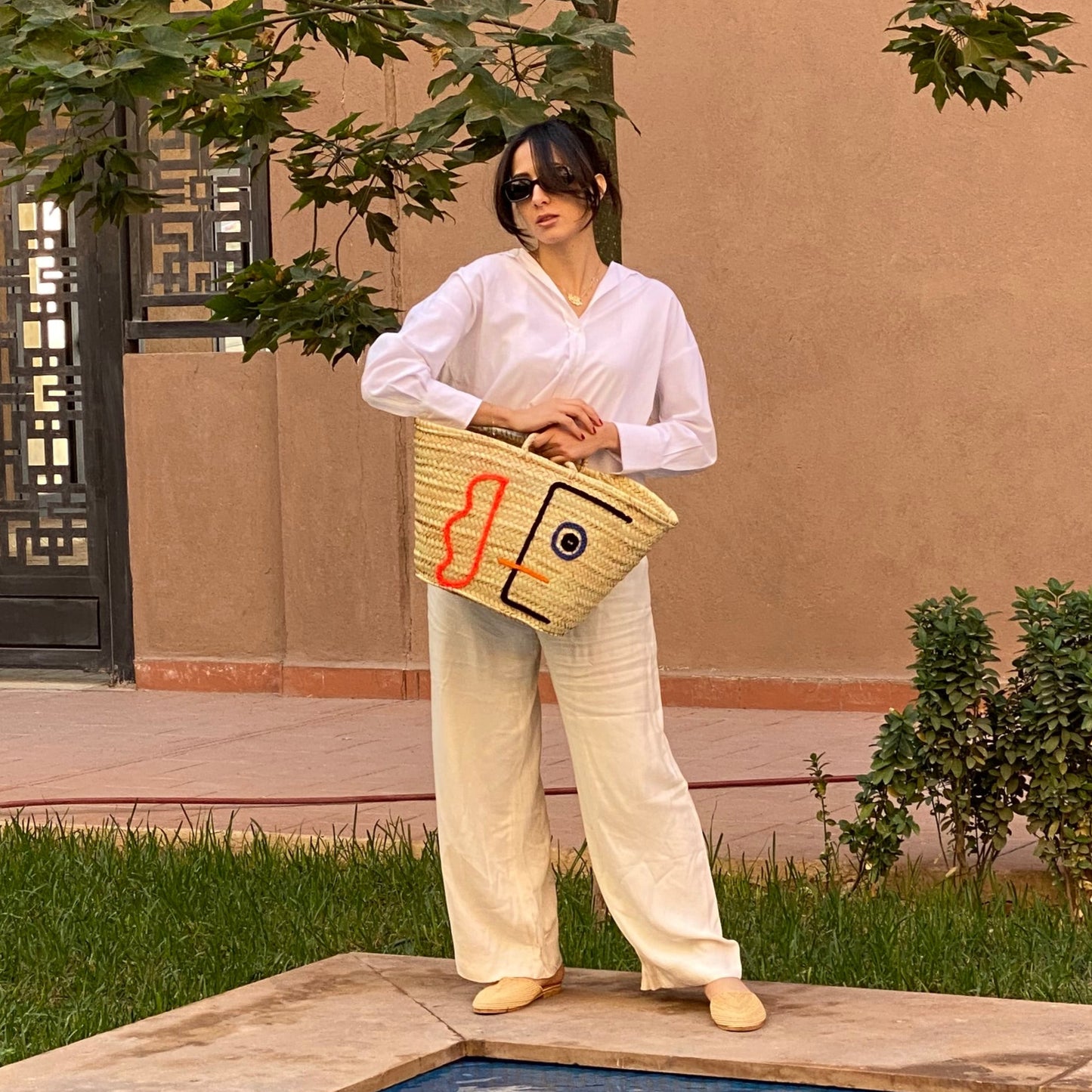Modern Art Beach Bag