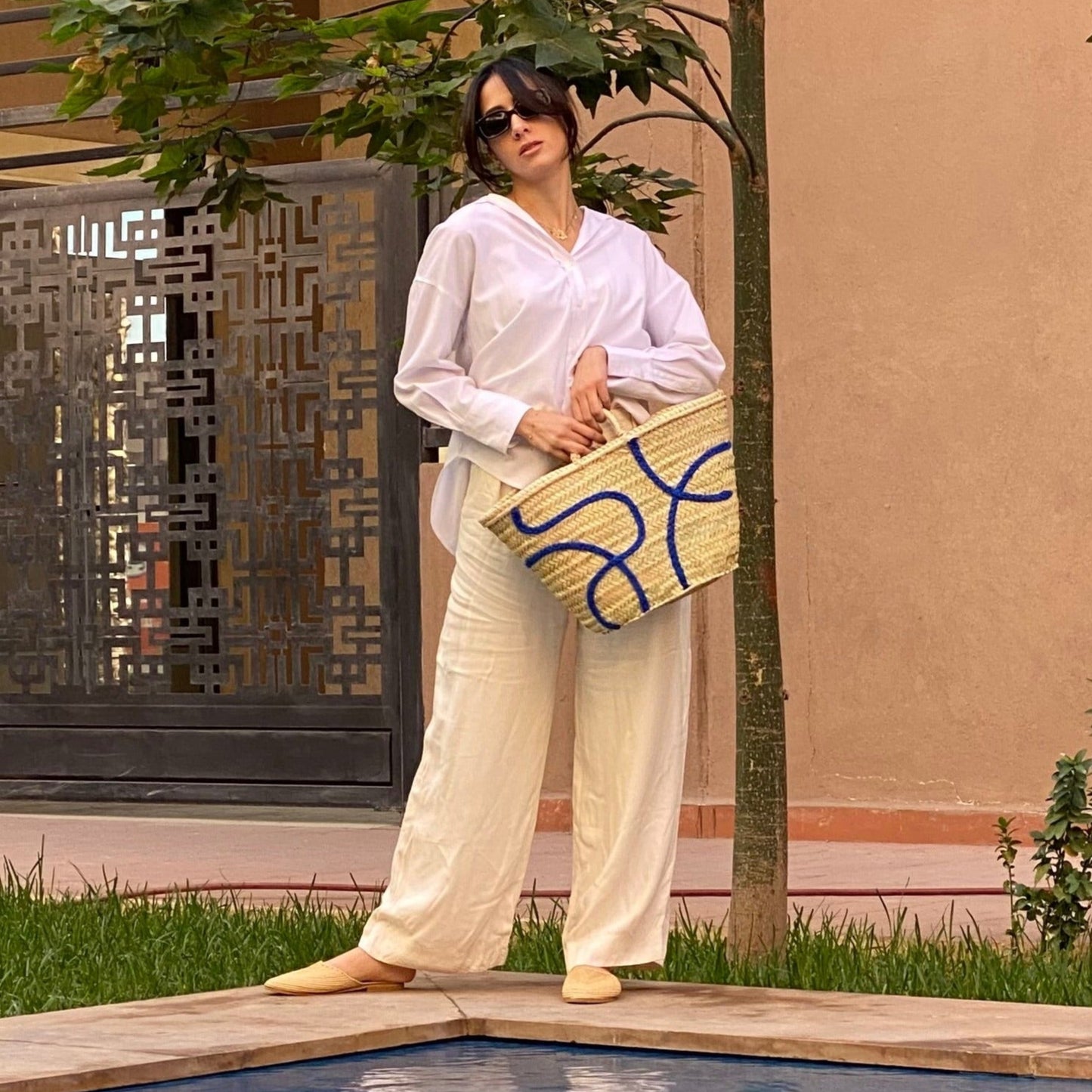 Awrad Bag - Straw Bag-Beach bag -Gift bag