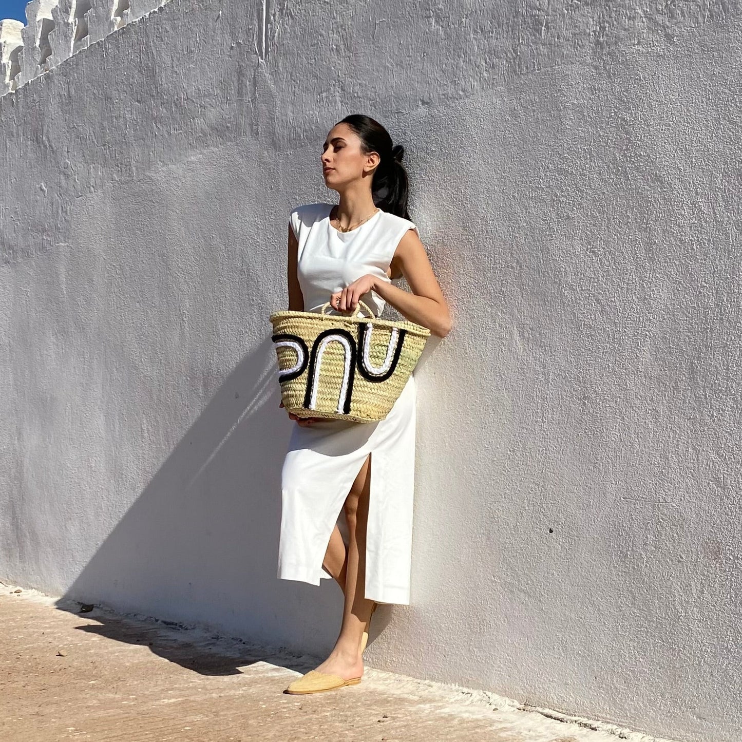 Arched Beach Bag