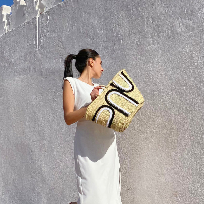 Arched Beach Bag