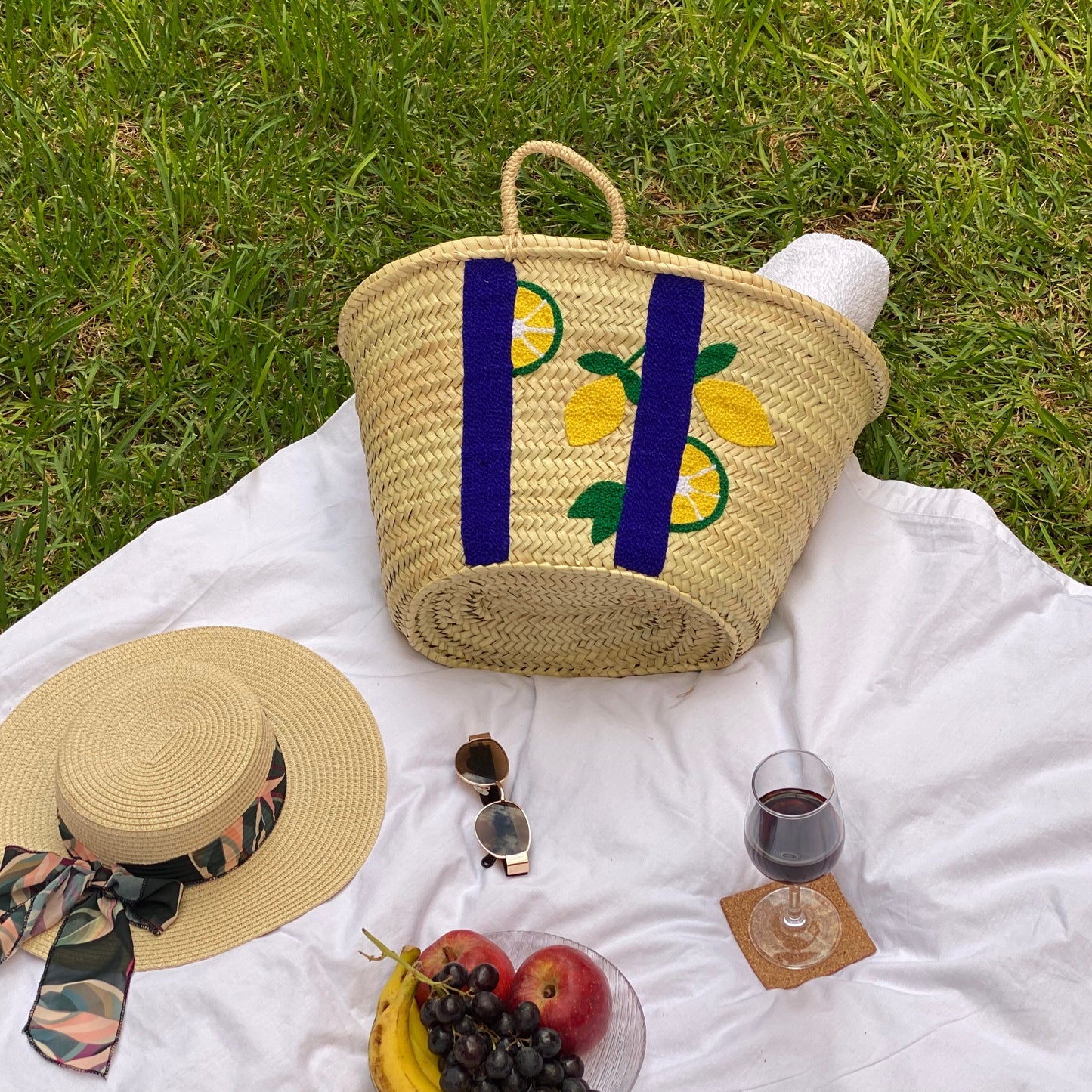 Blue Lemon Summer Bag