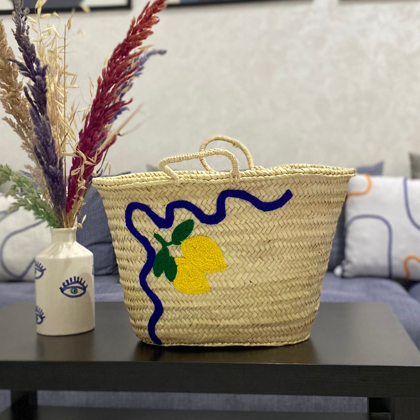 Blue Lemon Summer Bag