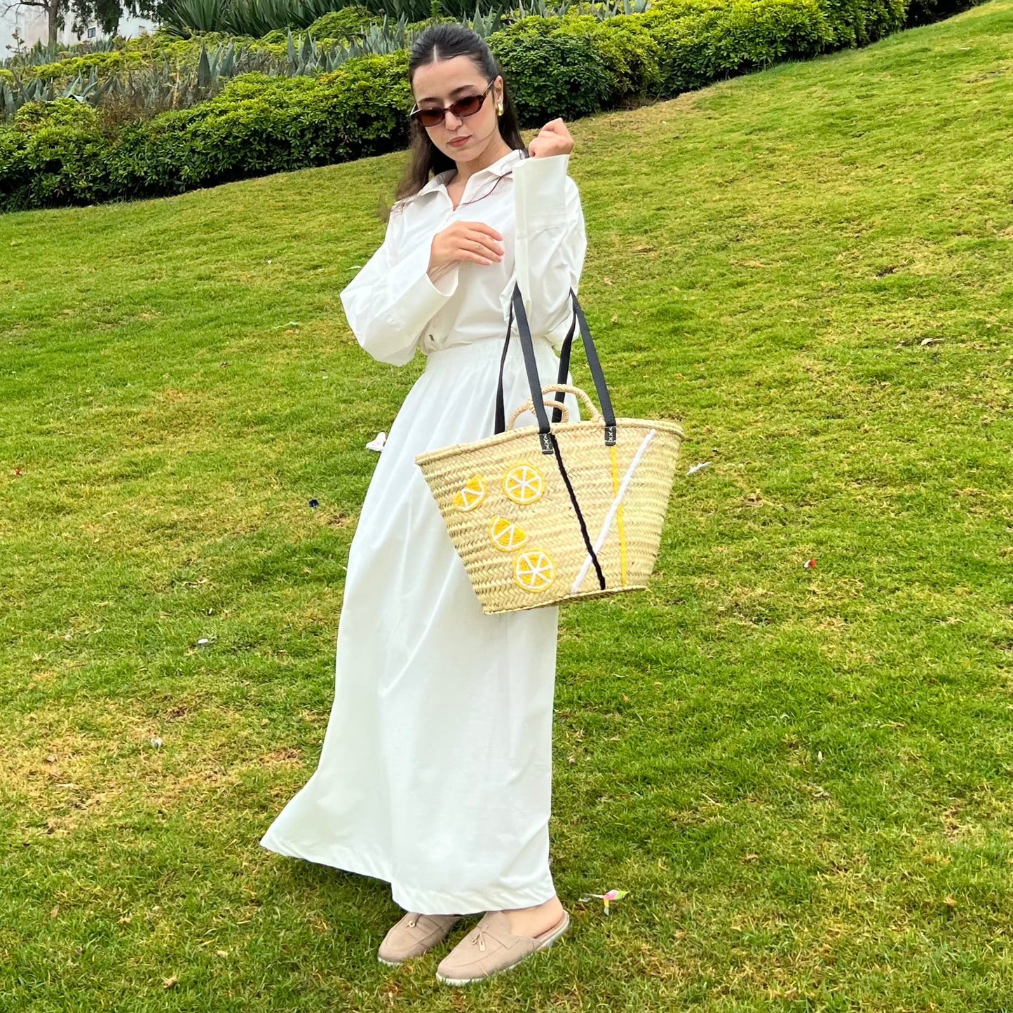 Fresh Lemon Design Tote Bag