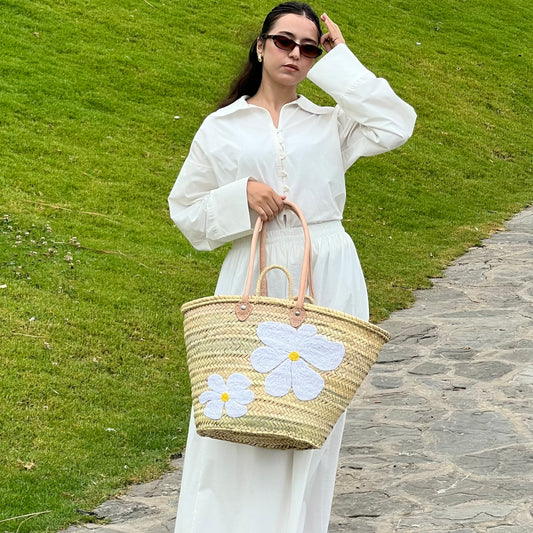 Chic Flower Embroidered Bag