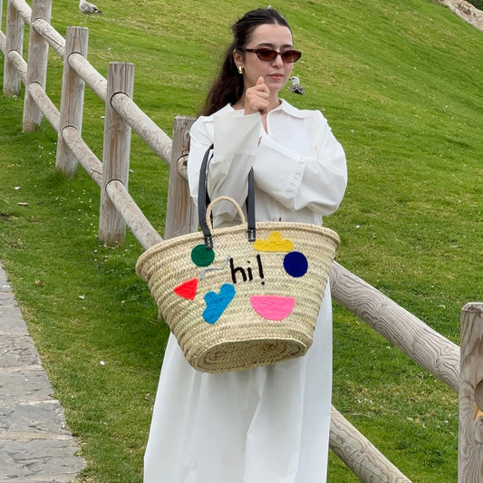 Bag with HI Embroidery
