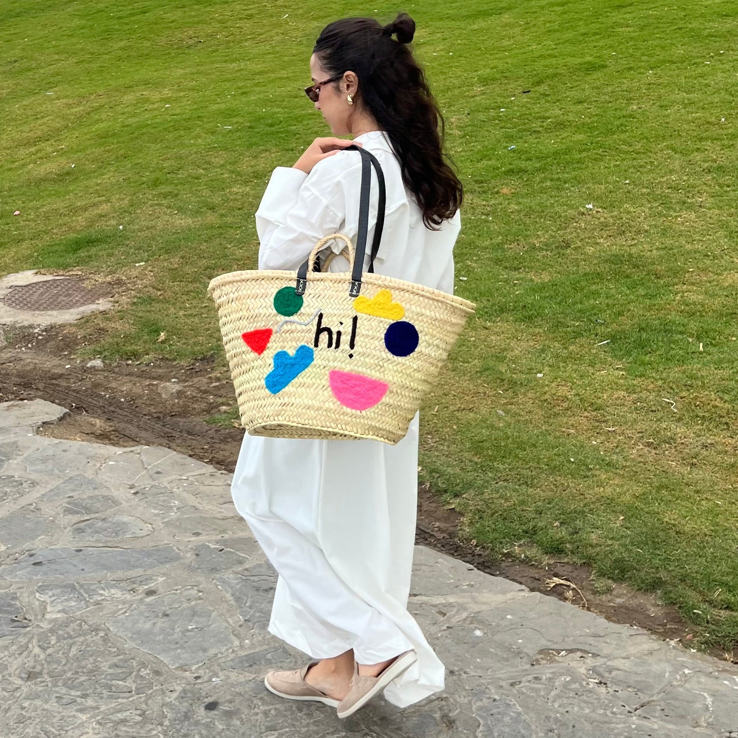 Bag with HI Embroidery