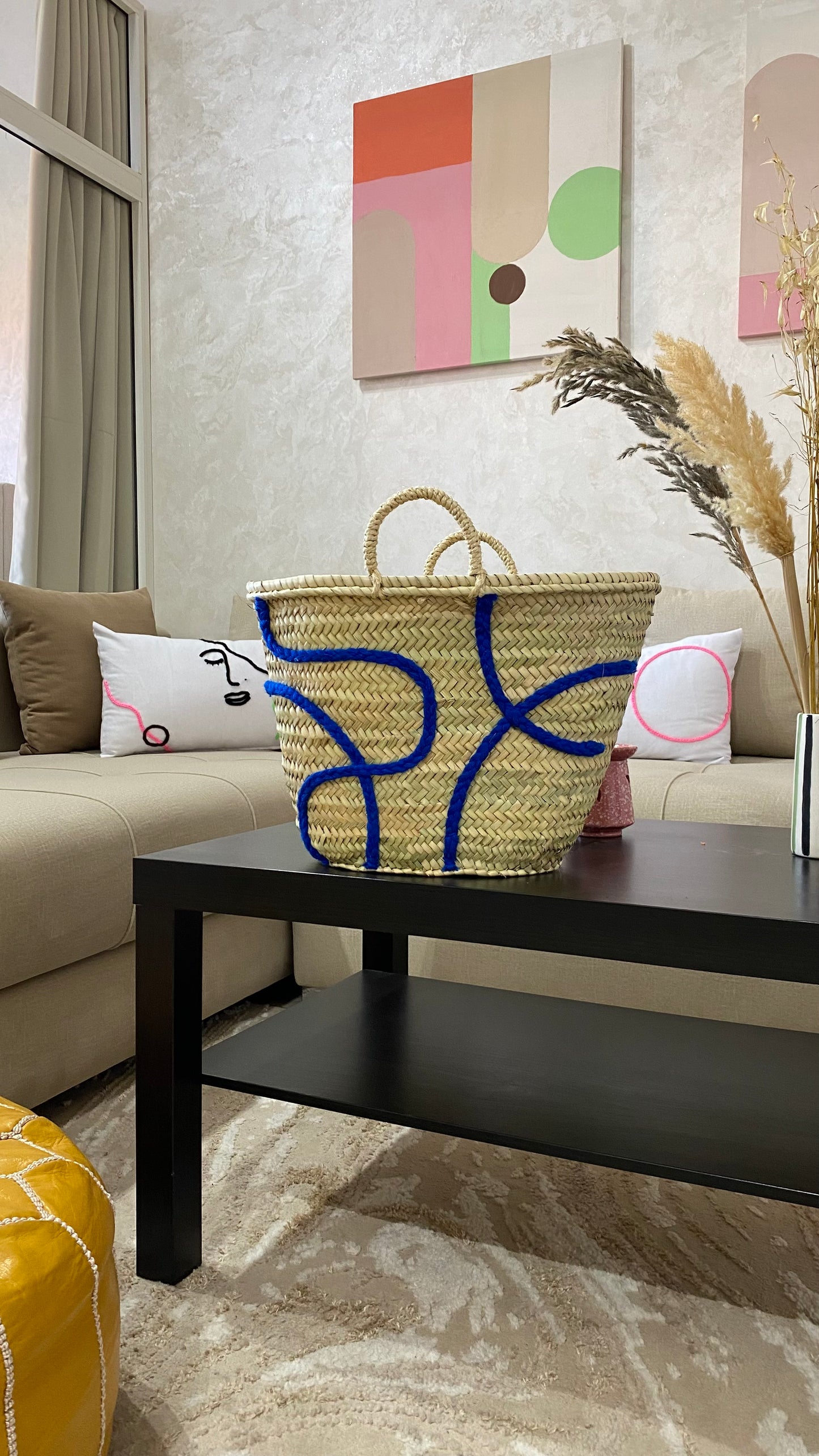 Awrad Bag - Straw Bag-Beach bag -Gift bag
