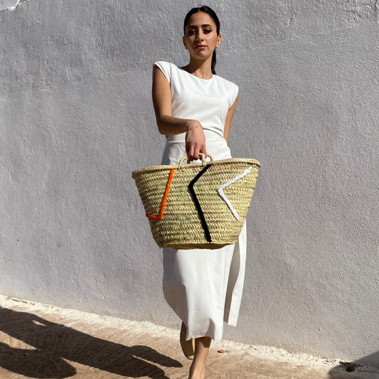 Zigzag Beach bag