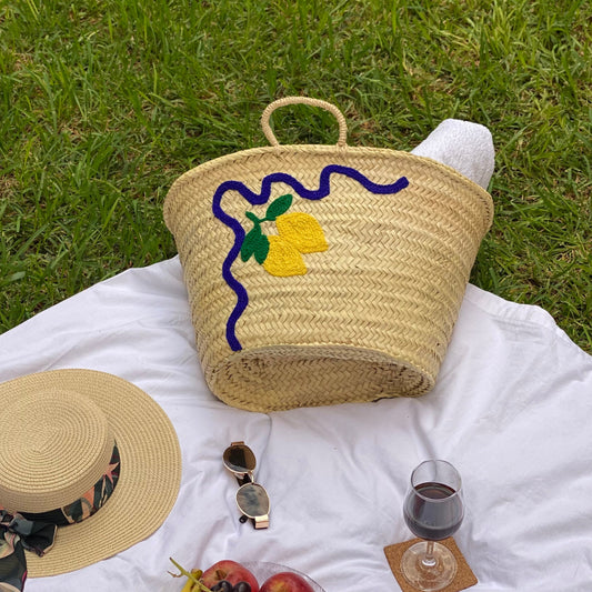 Blue Lemon Summer Bag