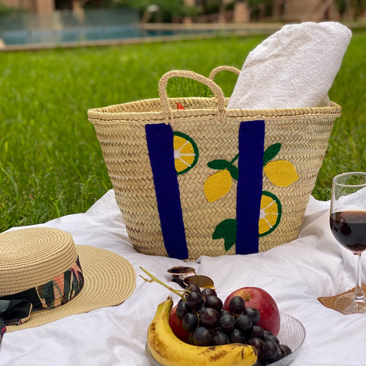 Blue Lemon Summer Bag